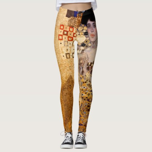 Gustav Klimt portrait of Adel Bloch Bauer 1907 Leggings