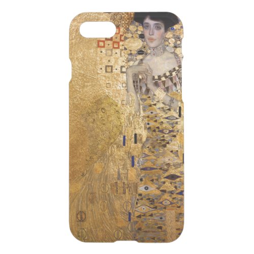 Gustav Klimt portrait of Adel Bloch Bauer 1907 iPhone SE87 Case