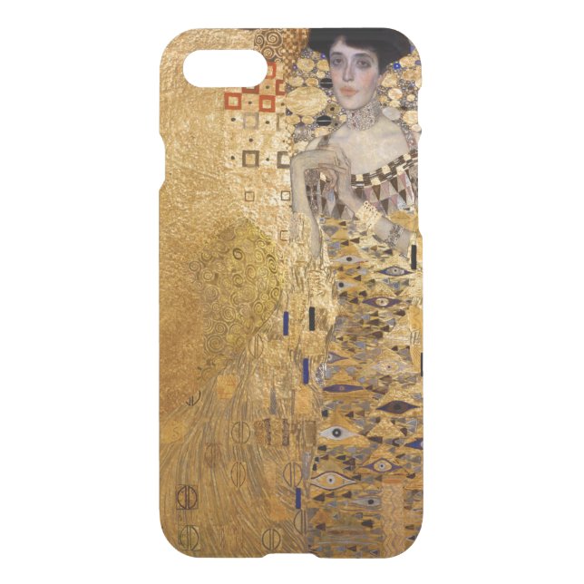 Gustav Klimt portrait of Adel Bloch Bauer 1907 Uncommon iPhone Case (Back)