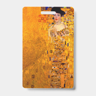 Gustav Klimt Portrait of Adele Bloch Bauer Badge