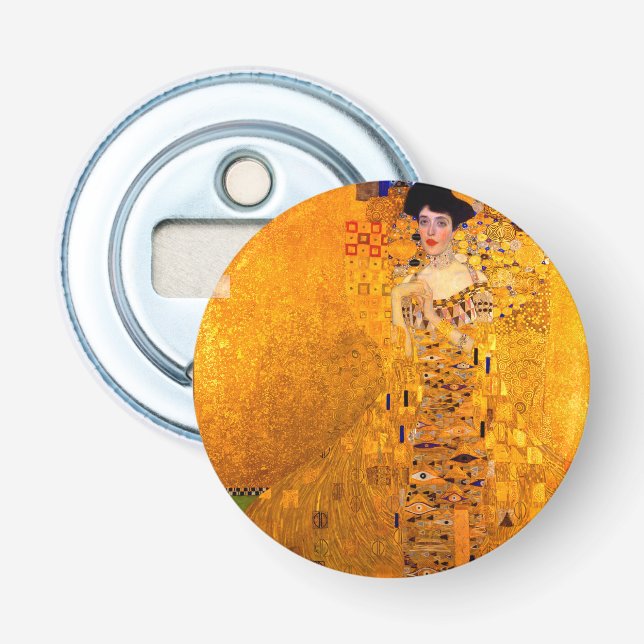 Gustav Klimt Portrait of Adele Bloch Bauer Bottle Opener (Front)