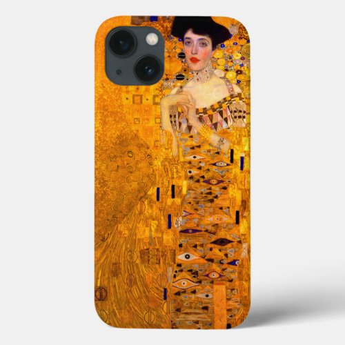 Gustav Klimt Portrait of Adele Bloch Bauer iPhone 13 Case