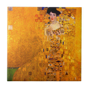 Gustav Klimt Portrait of Adele Bloch Bauer Ceramic Tile