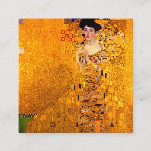 Gustav Klimt Portrait of Adele Bloch Bauer Enclosure Card