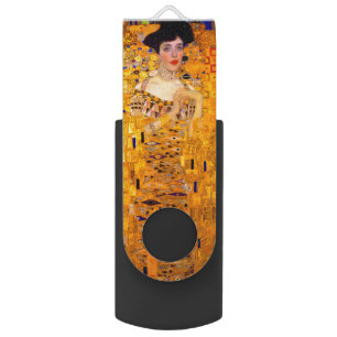 Gustav Klimt Portrait of Adele Bloch Bauer Flash Drive