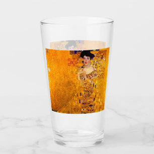 Gustav Klimt Portrait of Adele Bloch Bauer Glass