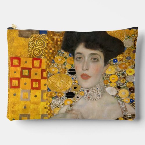 Gustav Klimt _ Portrait of Adele Bloch_Bauer I Accessory Pouch