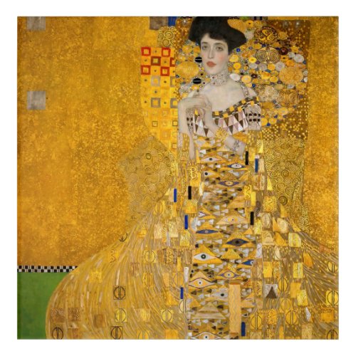 Gustav Klimt _ Portrait of Adele Bloch_Bauer I Acrylic Print