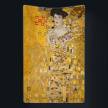 Gustav Klimt - Portrait of Adele Bloch-Bauer I Banner<br><div class="desc">Portrait of Adele Bloch-Bauer I - Gustav Klimt,  Oil on Canvas,  1907</div>