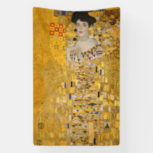 Gustav Klimt - Portrait of Adele Bloch-Bauer I Banner