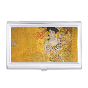 Gustav Klimt - Portrait of Adele Bloch-Bauer I Business Card Case