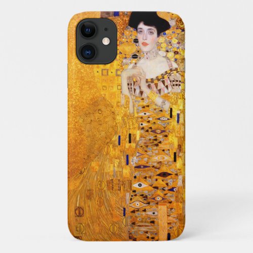 Gustav Klimt Portrait of Adele Bloch_Bauer I iPhone 11 Case