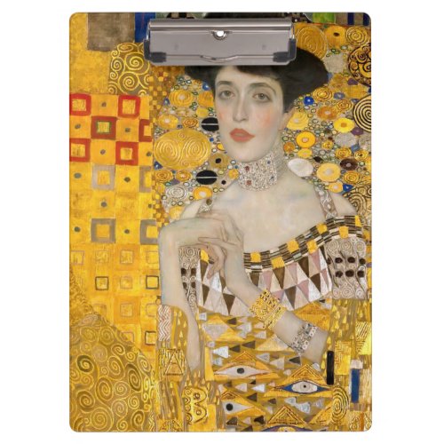 Gustav Klimt _ Portrait of Adele Bloch_Bauer I Clipboard