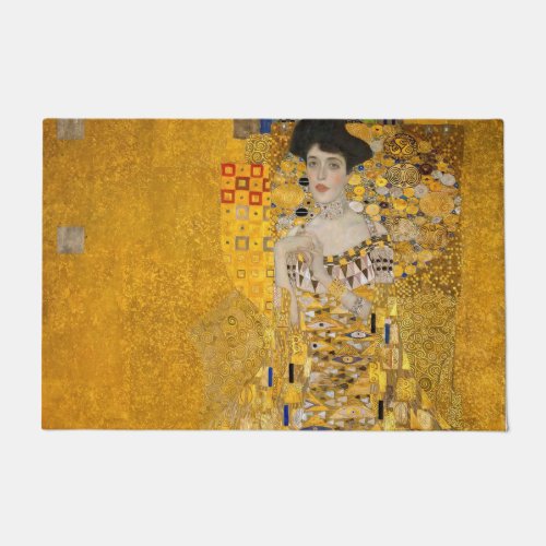 Gustav Klimt _ Portrait of Adele Bloch_Bauer I Doormat
