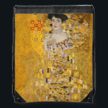 Gustav Klimt - Portrait of Adele Bloch-Bauer I Drawstring Bag<br><div class="desc">Portrait of Adele Bloch-Bauer I - Gustav Klimt,  Oil on Canvas,  1907</div>
