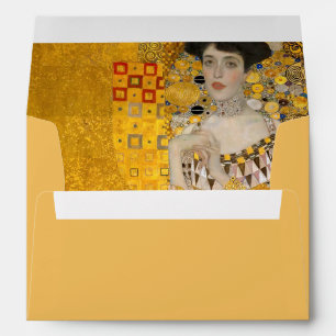 Gustav Klimt - Portrait of Adele Bloch-Bauer I Envelope