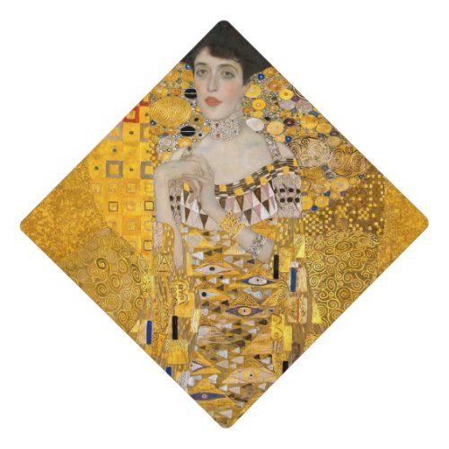 Gustav Klimt _ Portrait of Adele Bloch_Bauer I Graduation Cap Topper