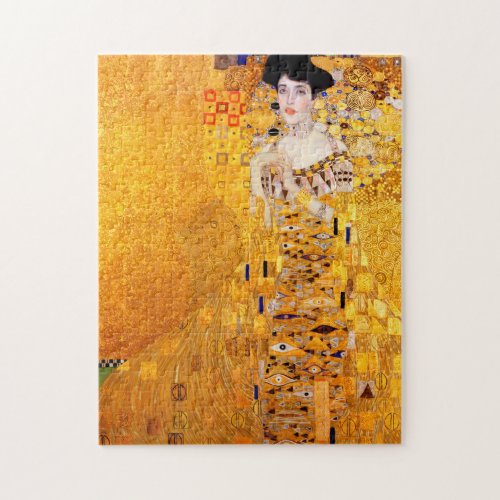 Gustav Klimt Portrait of Adele Bloch_Bauer I Jigsaw Puzzle