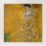 Gustav Klimt - Portrait of Adele Bloch-Bauer I Jigsaw Puzzle<br><div class="desc">Portrait of Adele Bloch-Bauer I - Gustav Klimt,  Oil on Canvas,  1907</div>