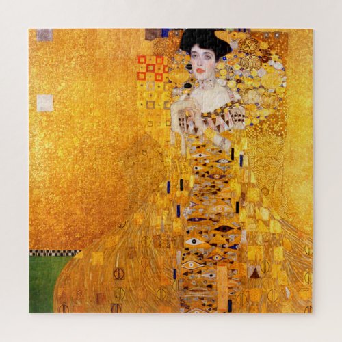 Gustav Klimt Portrait of Adele Bloch_Bauer I Jigsaw Puzzle