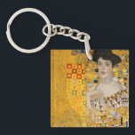 Gustav Klimt - Portrait of Adele Bloch-Bauer I Keychain<br><div class="desc">Portrait of Adele Bloch-Bauer I - Gustav Klimt,  Oil on Canvas,  1907</div>