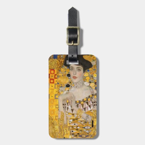 Gustav Klimt _ Portrait of Adele Bloch_Bauer I Luggage Tag