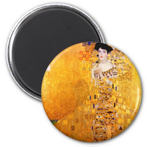 Gustav Klimt Portrait of Adele Bloch_Bauer I Magnet