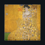 Gustav Klimt - Portrait of Adele Bloch-Bauer I Magnet<br><div class="desc">Portrait of Adele Bloch-Bauer I - Gustav Klimt,  Oil on Canvas,  1907</div>