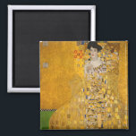 Gustav Klimt - Portrait of Adele Bloch-Bauer I Magnet<br><div class="desc">Portrait of Adele Bloch-Bauer I - Gustav Klimt,  Oil on Canvas,  1907</div>