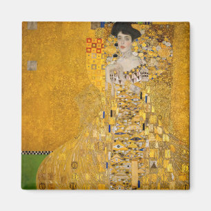 Gustav Klimt - Portrait of Adele Bloch-Bauer I Magnet