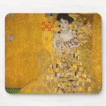 Gustav Klimt - Portrait of Adele Bloch-Bauer I Mouse Pad<br><div class="desc">Portrait of Adele Bloch-Bauer I - Gustav Klimt,  Oil on Canvas,  1907</div>