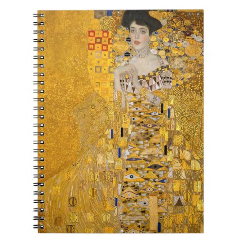 Gustav Klimt _ Portrait of Adele Bloch_Bauer I Notebook