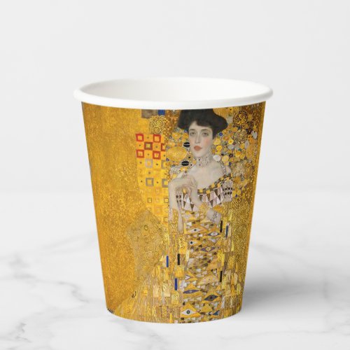 Gustav Klimt _ Portrait of Adele Bloch_Bauer I Paper Cups