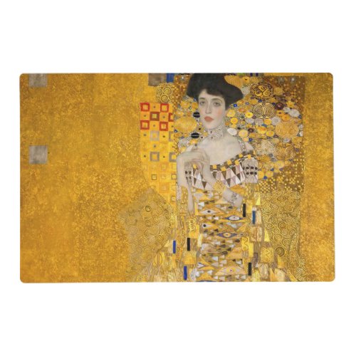 Gustav Klimt _ Portrait of Adele Bloch_Bauer I Placemat