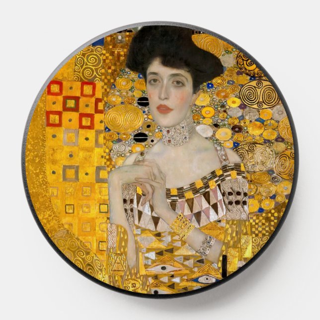 Gustav Klimt - Portrait of Adele Bloch-Bauer I PopSocket (Popsocket)