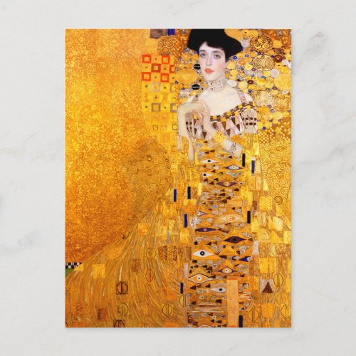 Gustav Klimt Portrait of Adele Bloch_Bauer I Postcard