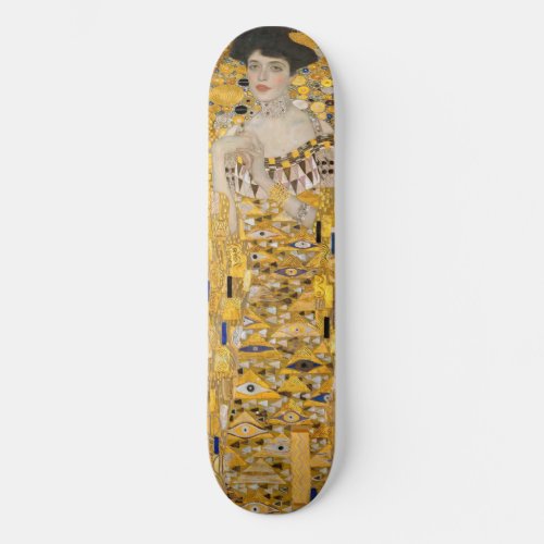Gustav Klimt _ Portrait of Adele Bloch_Bauer I Skateboard