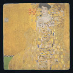 Gustav Klimt - Portrait of Adele Bloch-Bauer I Stone Coaster<br><div class="desc">Portrait of Adele Bloch-Bauer I - Gustav Klimt,  Oil on Canvas,  1907</div>