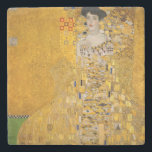 Gustav Klimt - Portrait of Adele Bloch-Bauer I Stone Coaster<br><div class="desc">Portrait of Adele Bloch-Bauer I - Gustav Klimt,  Oil on Canvas,  1907</div>