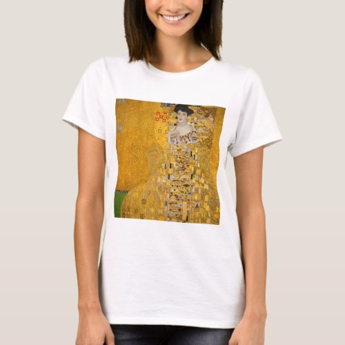 Gustav Klimt _ Portrait of Adele Bloch_Bauer I T_Shirt