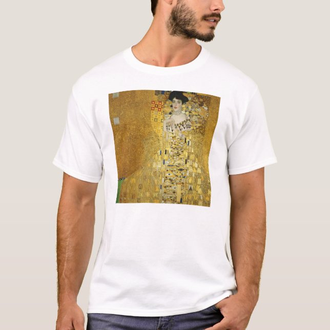 Gustav Klimt- Portrait of Adele Bloch-Bauer I T-Shirt (Front)