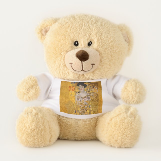 Gustav Klimt - Portrait of Adele Bloch-Bauer I Teddy Bear (Front)
