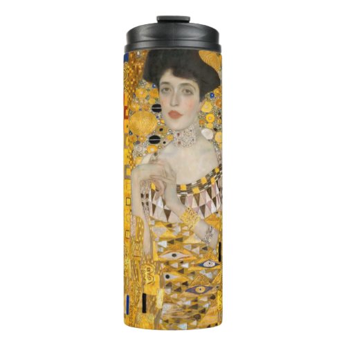 Gustav Klimt _ Portrait of Adele Bloch_Bauer I Thermal Tumbler