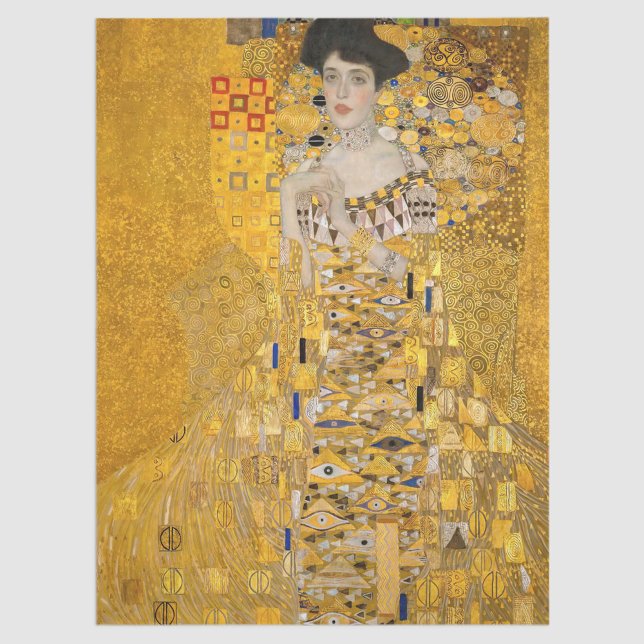 Gustav Klimt - Portrait of Adele Bloch-Bauer I Tissue Paper (Creator Uploaded)