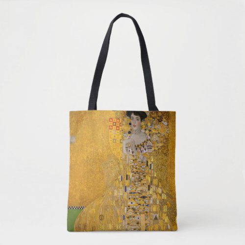 Gustav Klimt _ Portrait of Adele Bloch_Bauer I Tote Bag