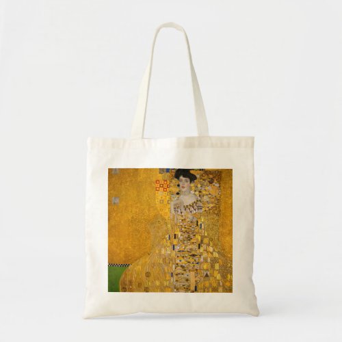 Gustav Klimt _ Portrait of Adele Bloch_Bauer I Tote Bag