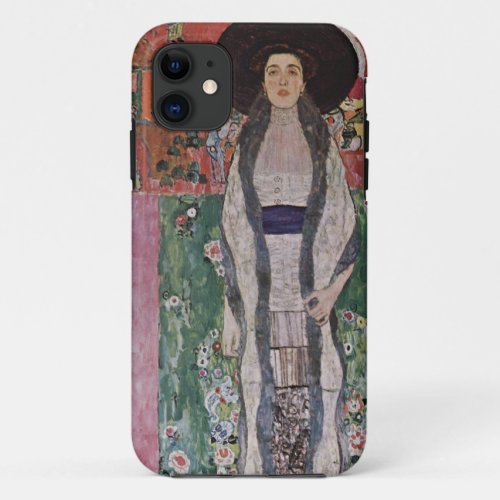 Gustav Klimt Portrait of Adele Bloch_Bauer II iPhone 11 Case