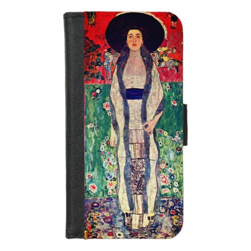 Gustav Klimt Portrait of Adele Bloch_Bauer II iPhone 87 Wallet Case