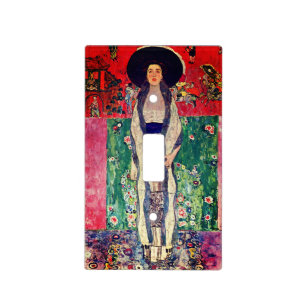 Gustav Klimt Portrait of Adele Bloch-Bauer II Light Switch Cover
