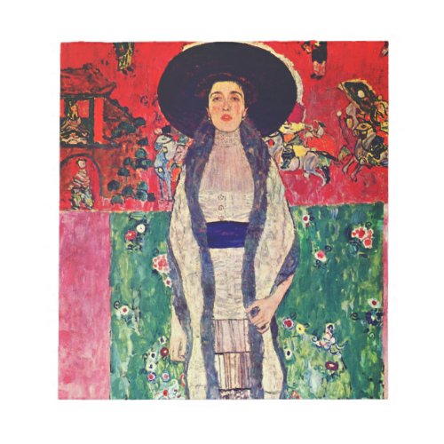 Gustav Klimt Portrait of Adele Bloch_Bauer II Notepad